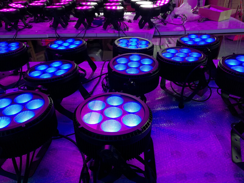 7pcs 25w 5in1 outdoor led par light (12) 7颗25瓦5合1户外LED帕灯 (12)
