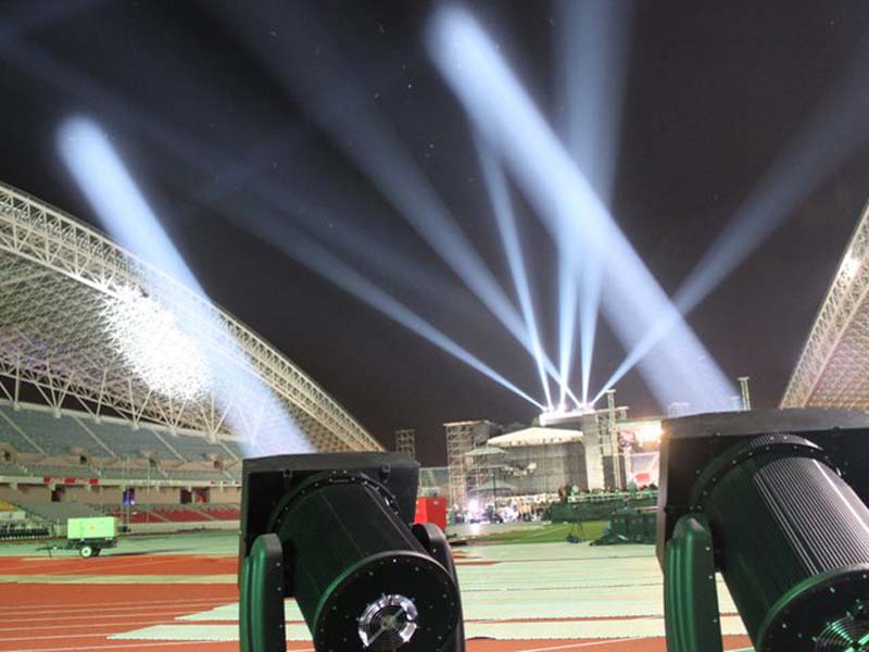 5000W Moving Head Searchlights 5000W移动头部探照灯