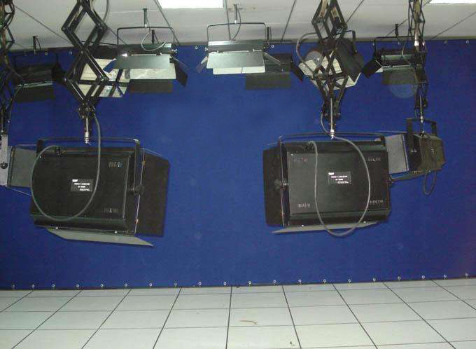 Vangaa Lighting LED平面视频面板灯用于邢台市电视台