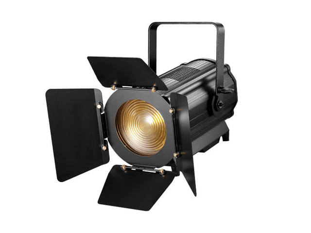 300W 七彩 RGBAL 5 合 1 LED 电视演播室菲涅尔灯