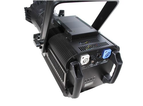 数字 RGBW 彩色 200W LED 轮廓聚光椭圆形反射聚光灯