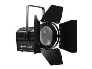 广州无声 200W RGBW 4in1 Led Fresnel Spot Cob Dmx 视频演播室灯变焦调光聚光灯
