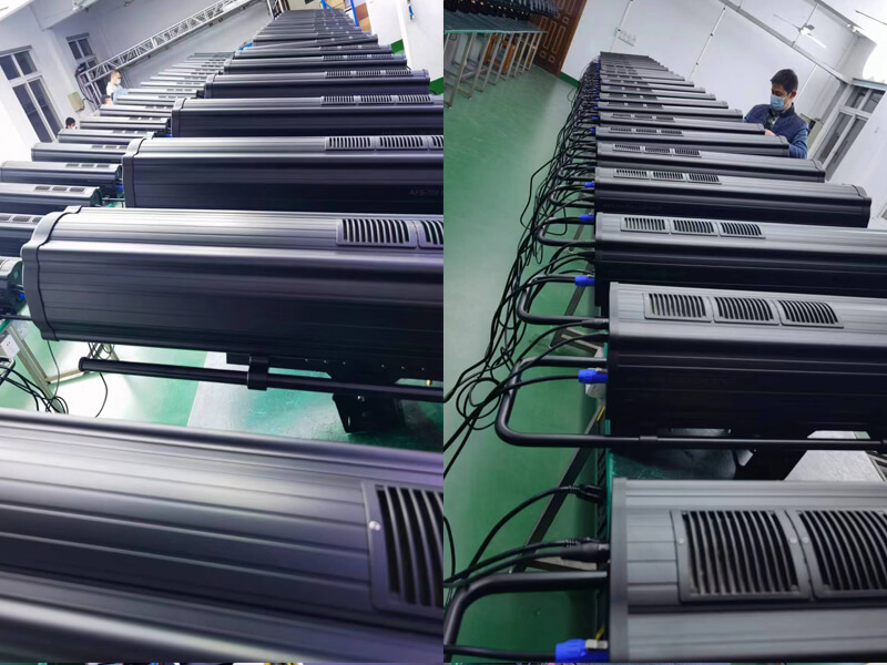 600W 电动变焦 LED DMX 追光灯