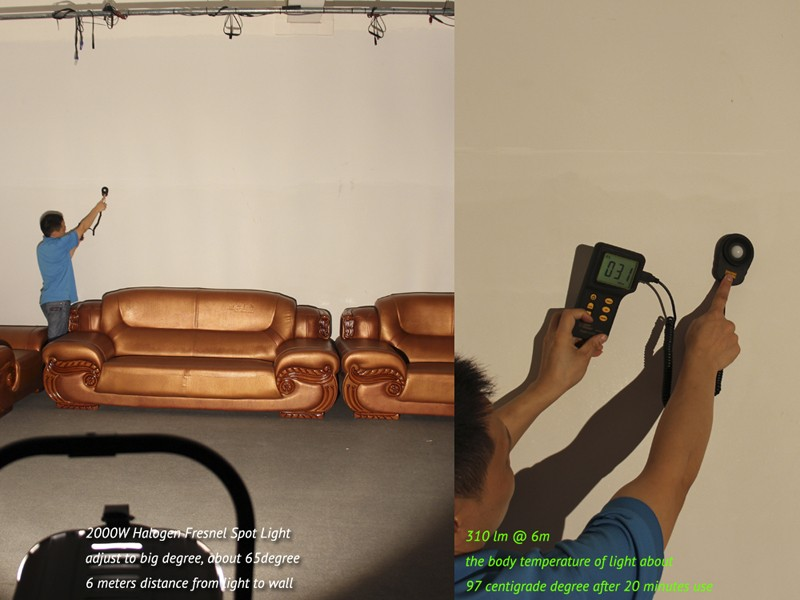 专业灯光测试