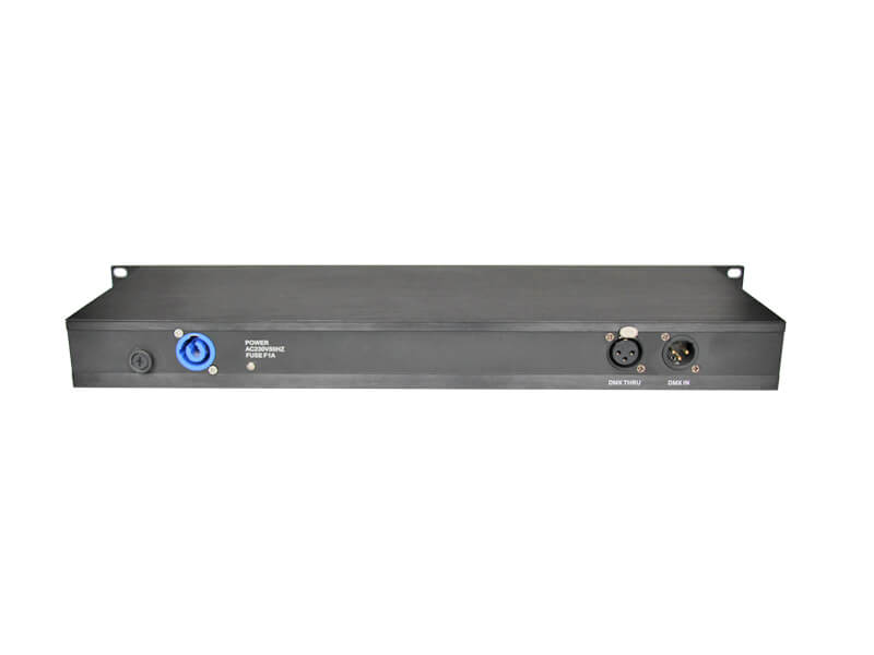 2 个 DMX 输入和 8 个 DMX 输出 DMX 512 分配器