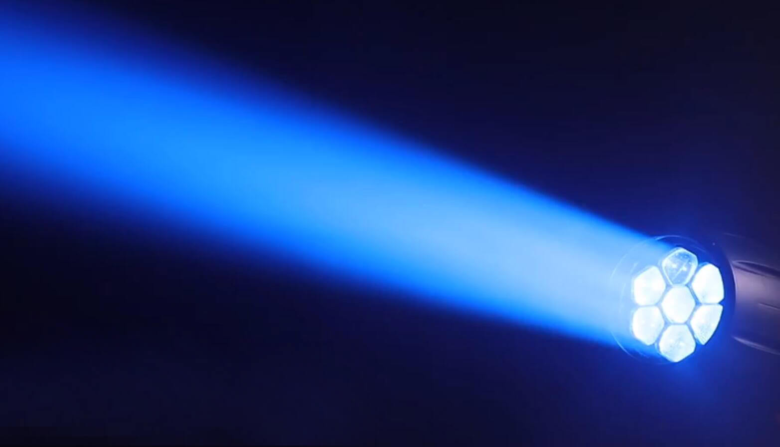 7 件 40 瓦彩色户外 LED 变焦帕灯 (11)