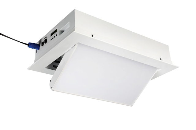 嵌入式电动翻转LED三色会议灯