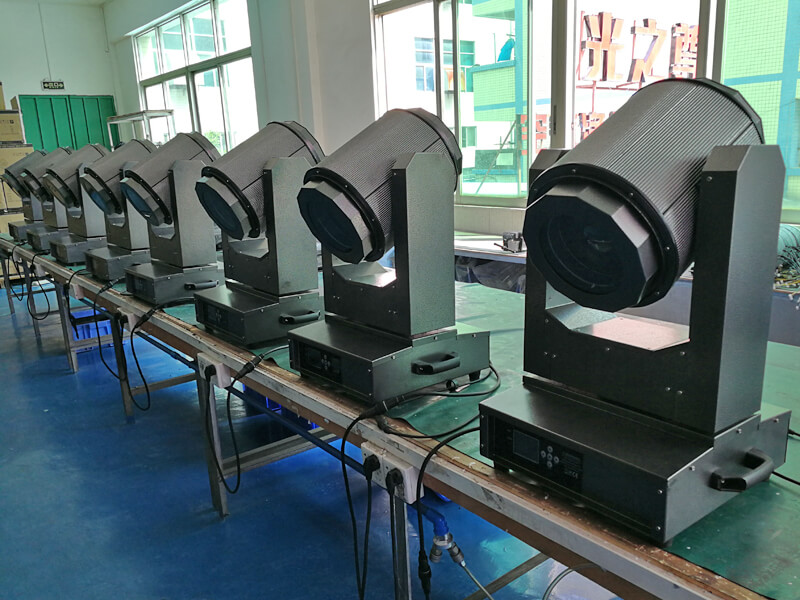 350W 17R室外移动头点束清洗灯