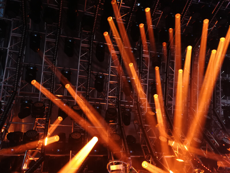 高功率330W超频移动头灯